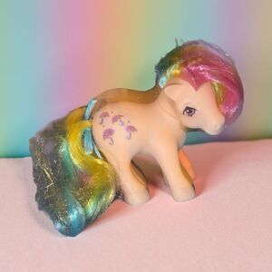 Vintage G1 Hasbro My Little Pony 1983 Parasol Pony Figure A23